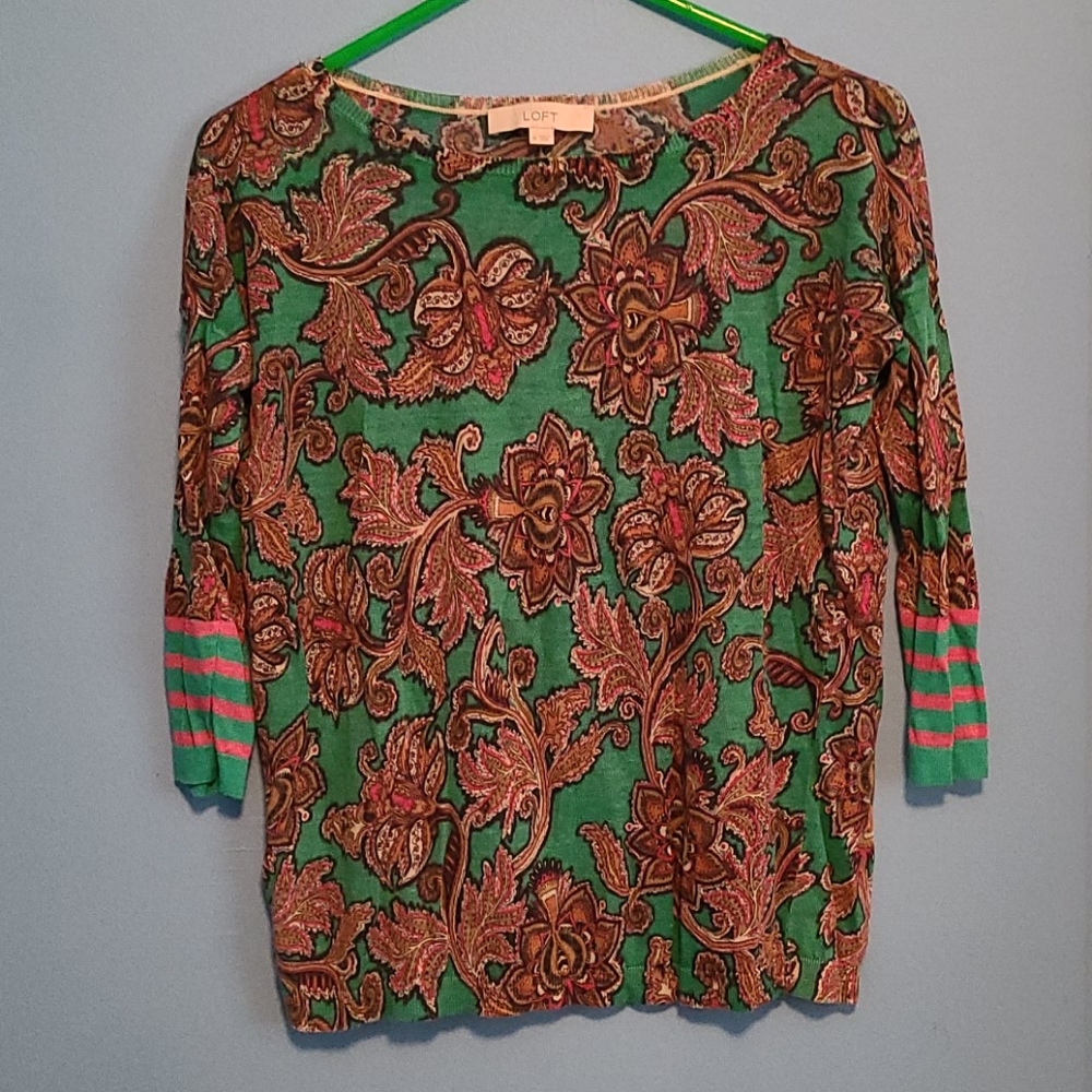 Ann Taylor Loft Summer Light Sweater Medium